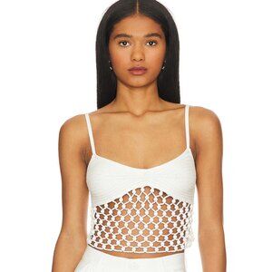 NEW wo Tags - Nastasia Beaded Crochet Tank by NBD